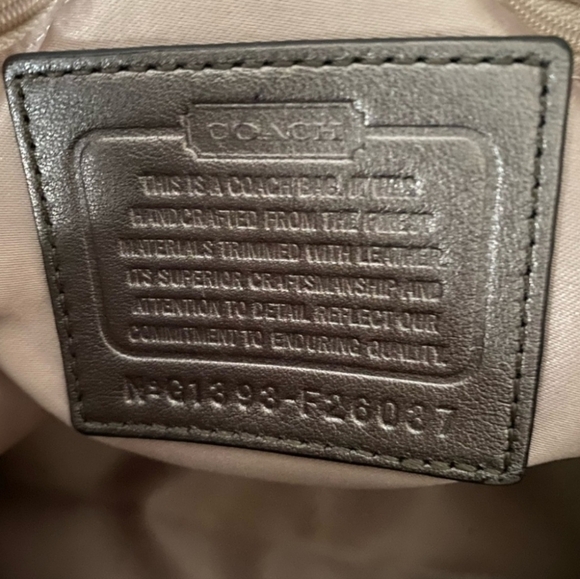 Coach Taylor Snake Print Satchel Crossbody NWOT - Picture 11 of 17